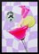 Framed Art Print Disco Drink Delight by Athene Fritsch - 24x36 Home or Office Decor